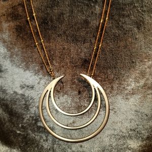 Gold Necklace - matte gold